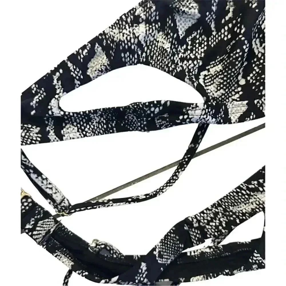 Ibiza Snake Pattern 2 Piece Bikini - Picture 7 of 8